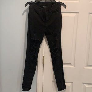 American Eagle ripped jeans